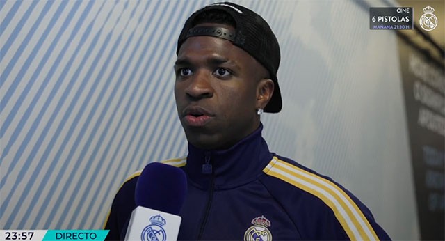 皇马前锋维尼修斯深谈胜利心得;吃了苦头却收获信心,下一战蓄势待发 体育新闻 皇马前锋维尼修斯深谈胜利心得;吃了苦头却收获信心,下一战蓄势待发 体育新闻