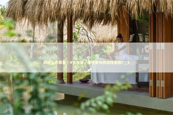 政府工作报告｜4%左右，赤字率为何这样安排？_1 新闻